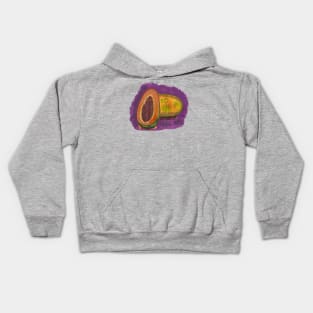 Papaya Fruit Kids Hoodie